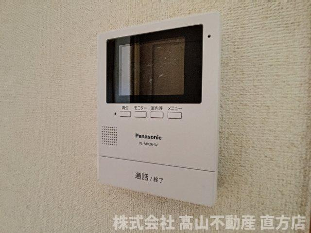 直方市大字頓野のアパートのセキュリティ