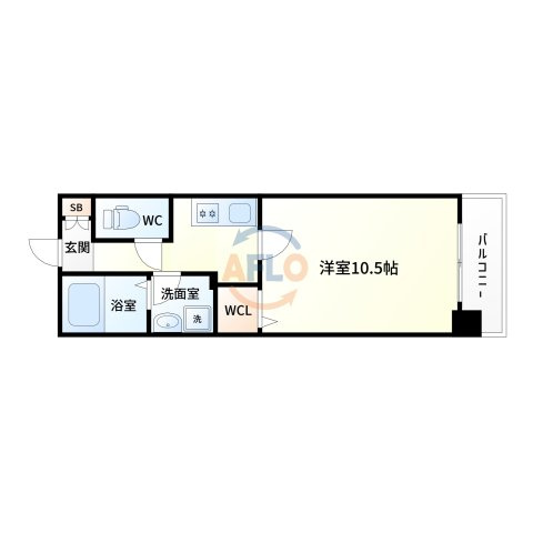 TMK江坂の間取り|TMK江坂　間取り