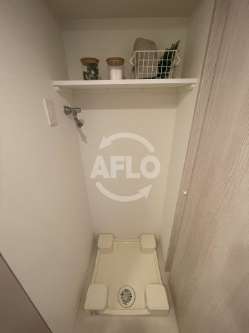 コンフォリア新大阪宮原キューの洗面所|コンフォリア新大阪宮原Q　洗濯パン