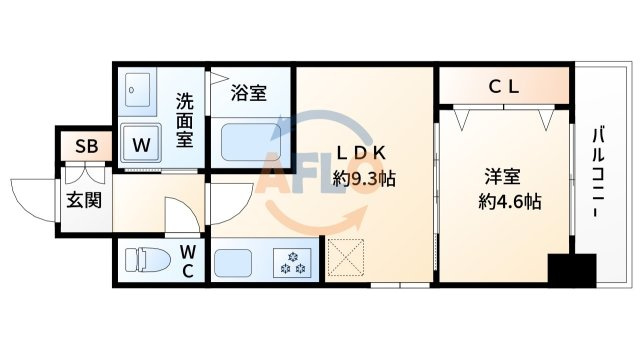 セノアタワー新大阪の間取り|セノアタワー新大阪　間取り