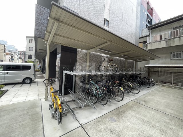 セオリー梅田ドムスのその他共用部分|セオリー梅田ドムス　駐輪場