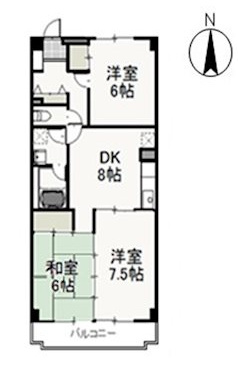 【間取り】 | グレースマンションエルフ
