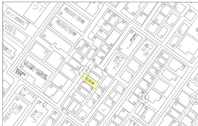 東藤江売土地の地図