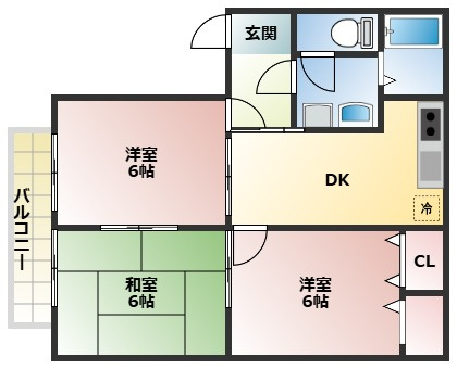 ディアスSAKAEの間取り