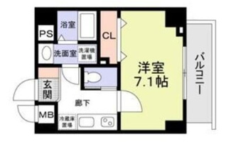 【間取り】 | テオリア府中 | 間取りです。