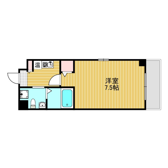 シャルル上新庄の間取り
