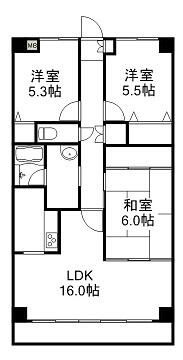 アクトヒルズ八千代Ⅱの間取り