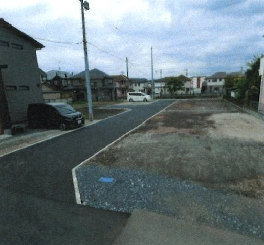 あきる野市野辺　宅地分譲　全4区画　D号地の前面道路含む現地写真