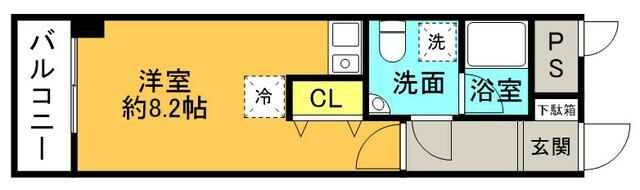 ライオンズマンション赤坂第３の間取り