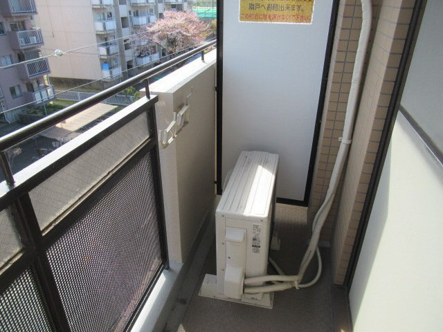 カーサ王塚台のバルコニー