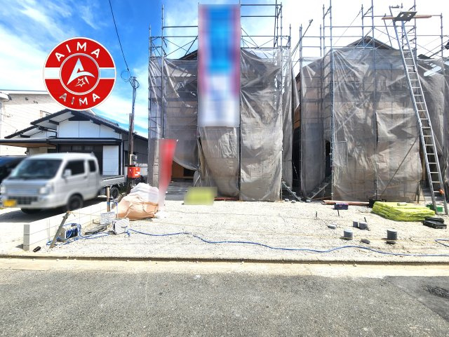 福岡市東区西戸崎4丁目第21-3棟（3号棟）の外観|デザイン性のある外観です。