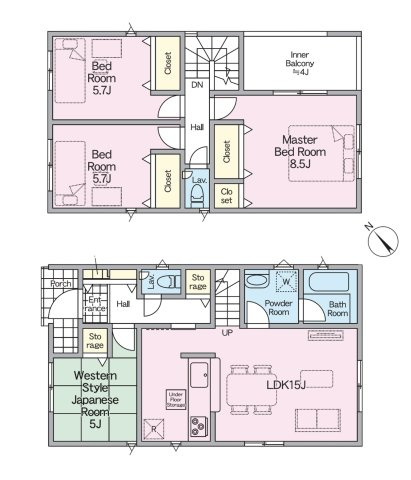 福岡市東区西戸崎4丁目第21-3棟（3号棟）の間取り|18時以降のお時間もお気軽にご相談ください！