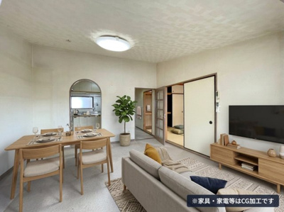 【居間・リビング】 | 京王府中マンション