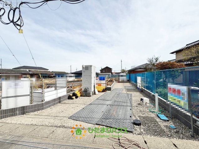 古河三杉町　新築一戸建て　03　リーブルガーデンの駐車場|2026/08/21　撮影
