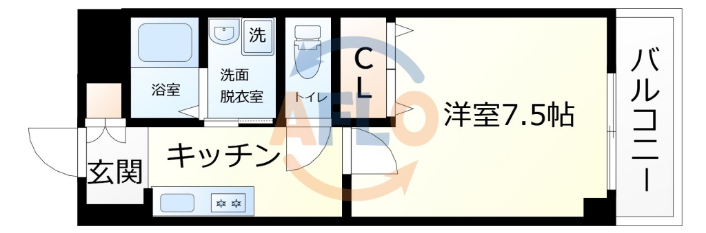 リブリー野田の間取り|リブリー野田　間取り