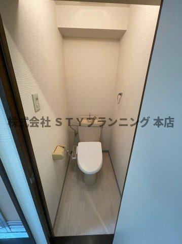 仲介手数料0円！！ランドビル本陣のトイレ