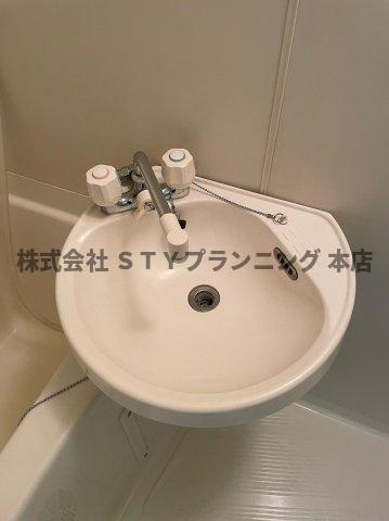 仲介手数料0円！！ランドビル本陣の洗面所