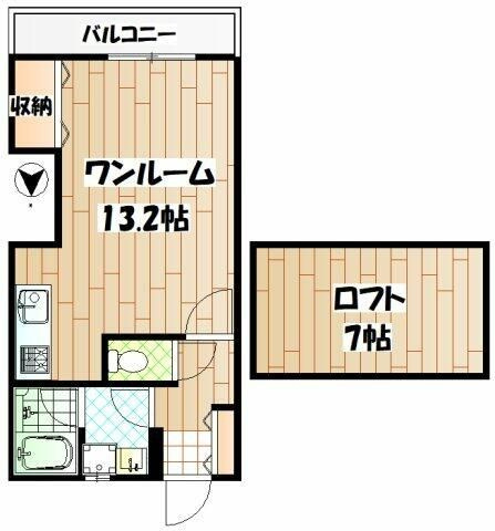 シャッセ中原の間取り