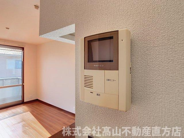 宮若市本城のアパートのセキュリティ