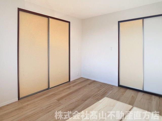 宮若市本城のアパートの寝室