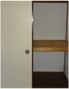 常盤マンションの収納