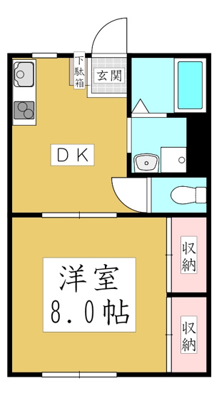 【間取り】 | ドミールエントピア