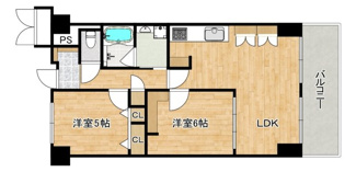 【間取り】 | ルネ住之江 | 【即日見学予約可能】ネット予約も受け付けております！直前でネット予約締切に間に合わない場合は、お気軽にお電話ください♪