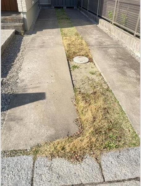 石浜南ヶ丘戸建の駐車場