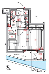 THE　HOUSE　赤坂檜町の間取り