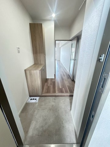 鳴尾小松住宅Ｃ棟の玄関