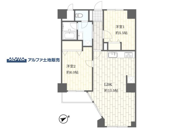 日神パレス立川第2の間取り