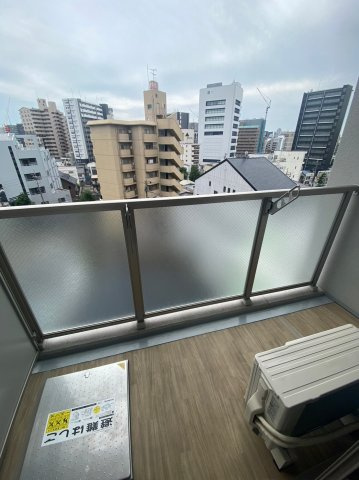 エスリード新栄プライム　名古屋市賃貸　仲介手数料無料のバルコニー