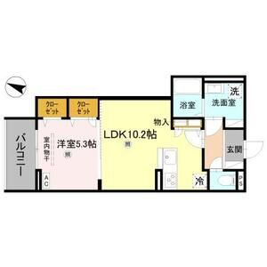 CORTE　BREEZA御影の間取り
