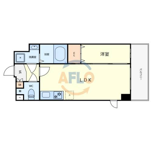 テラ北田辺の間取り|テラ北田辺　間取り