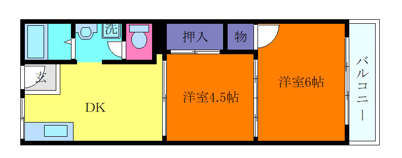 エルパラッツオ本山南の間取り