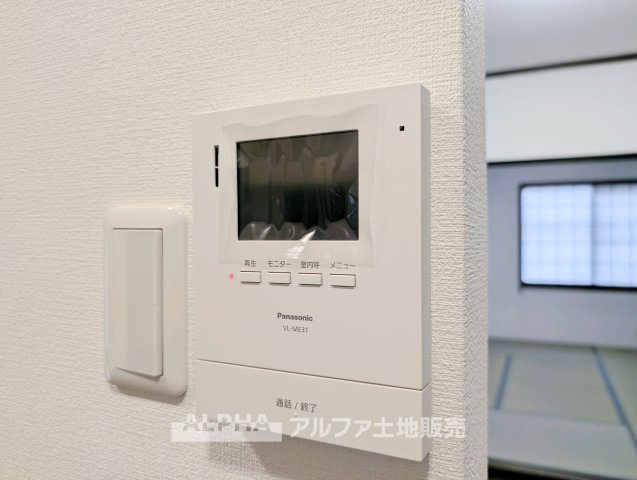 あきる野市秋川5丁目　中古戸建の防犯設備