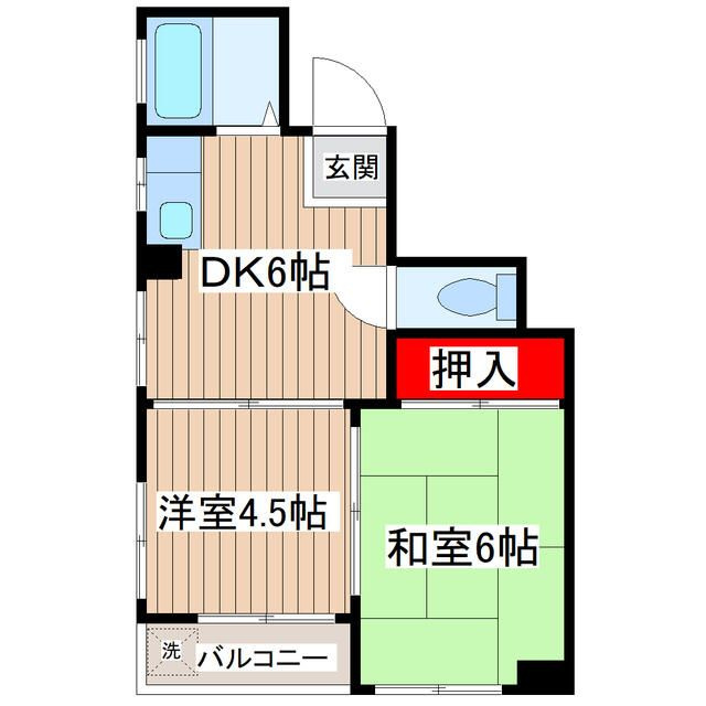 田中ビルの間取り