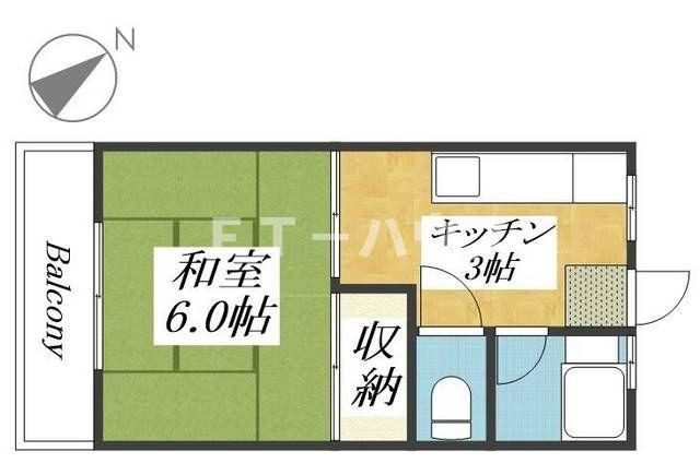 小南マンションの間取り