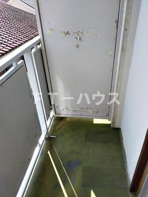 小南マンションのバルコニー