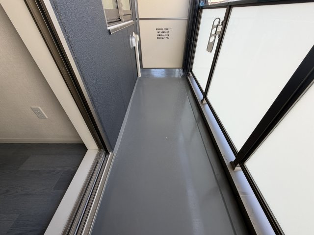 レアグランツ東難波Ⅰのバルコニー
