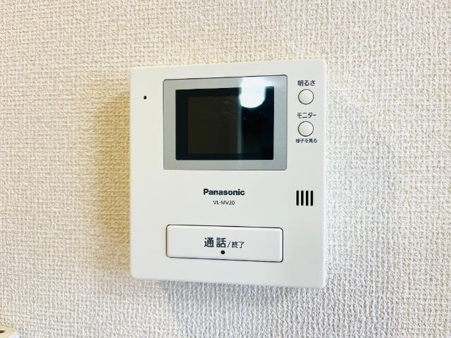 シャン　グリシーヌのセキュリティ|カメラ付インターホン