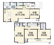 西東京市中町2丁目　中古戸建の画像