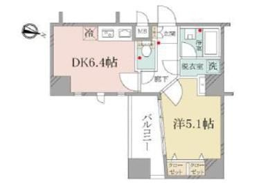 【間取り】 | デュオスカーラ阿佐ヶ谷Ⅱ