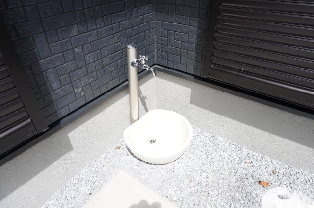 草加市青柳3丁目 新築分譲住宅 の設備|立水栓
