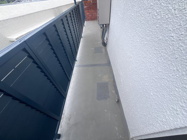 西脇ハイツのバルコニー