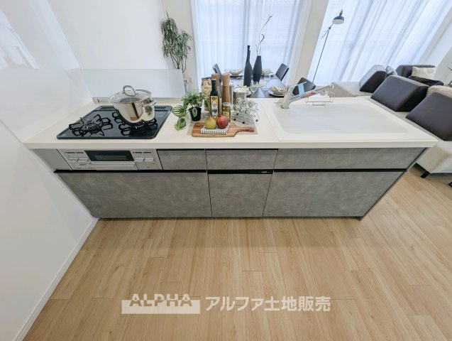 プラネ国立さくら通りのキッチン|きれいなキッチンです
