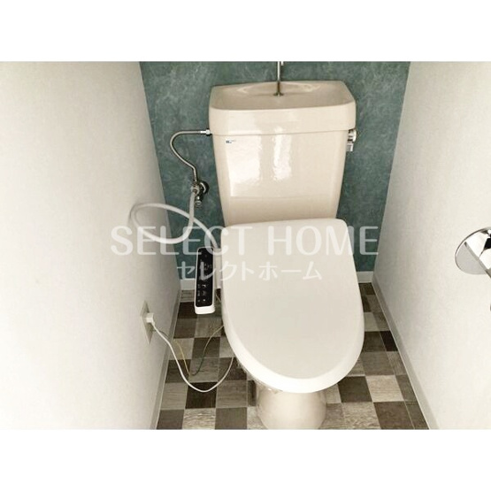 【トイレ】 | ジュネス福田（ぼくでん）Ｃ棟 | ゆったりとした空間のトイレです