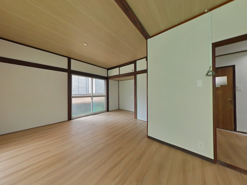 小手指ガーデン戸建の居間・リビング|ゆったり過ごせるリビングです