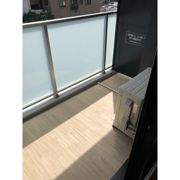 名古屋市中区富士見町の賃貸マンションのバルコニー