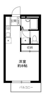 【間取り】 | ヴェッセル飛鳥山 | 間取りです。